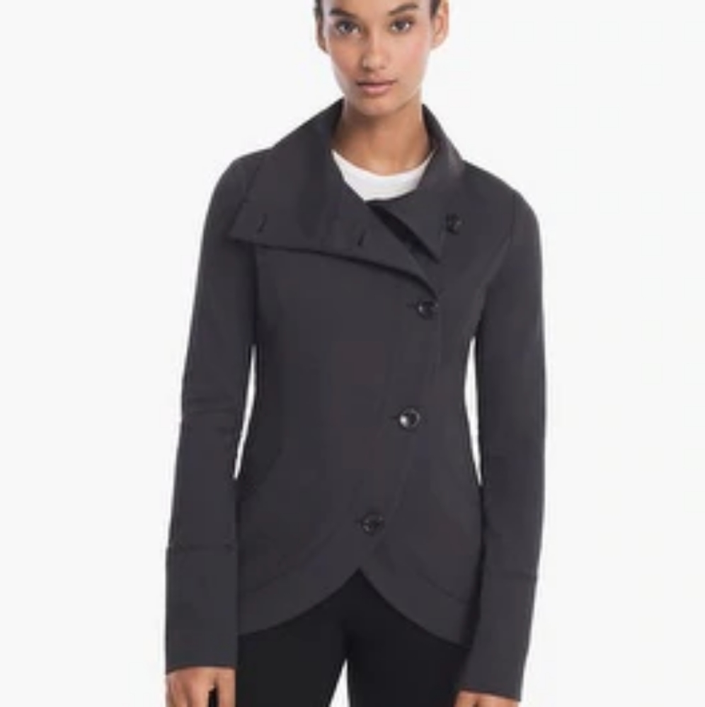 Whbm grey lounge jacket